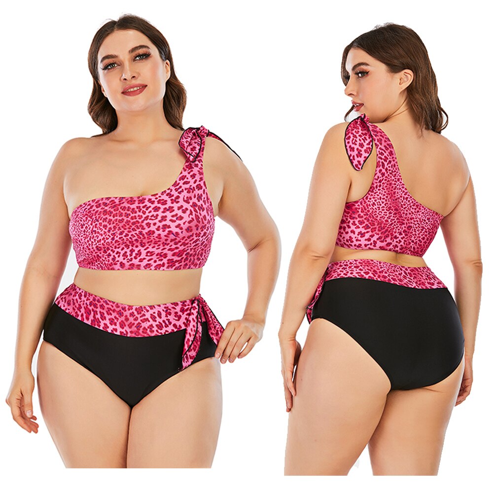 Women Push Up Bikinis Set Swimwear Plus Size High Waist Swimsuit Beachwear-FrenzyAfricanFashion.com