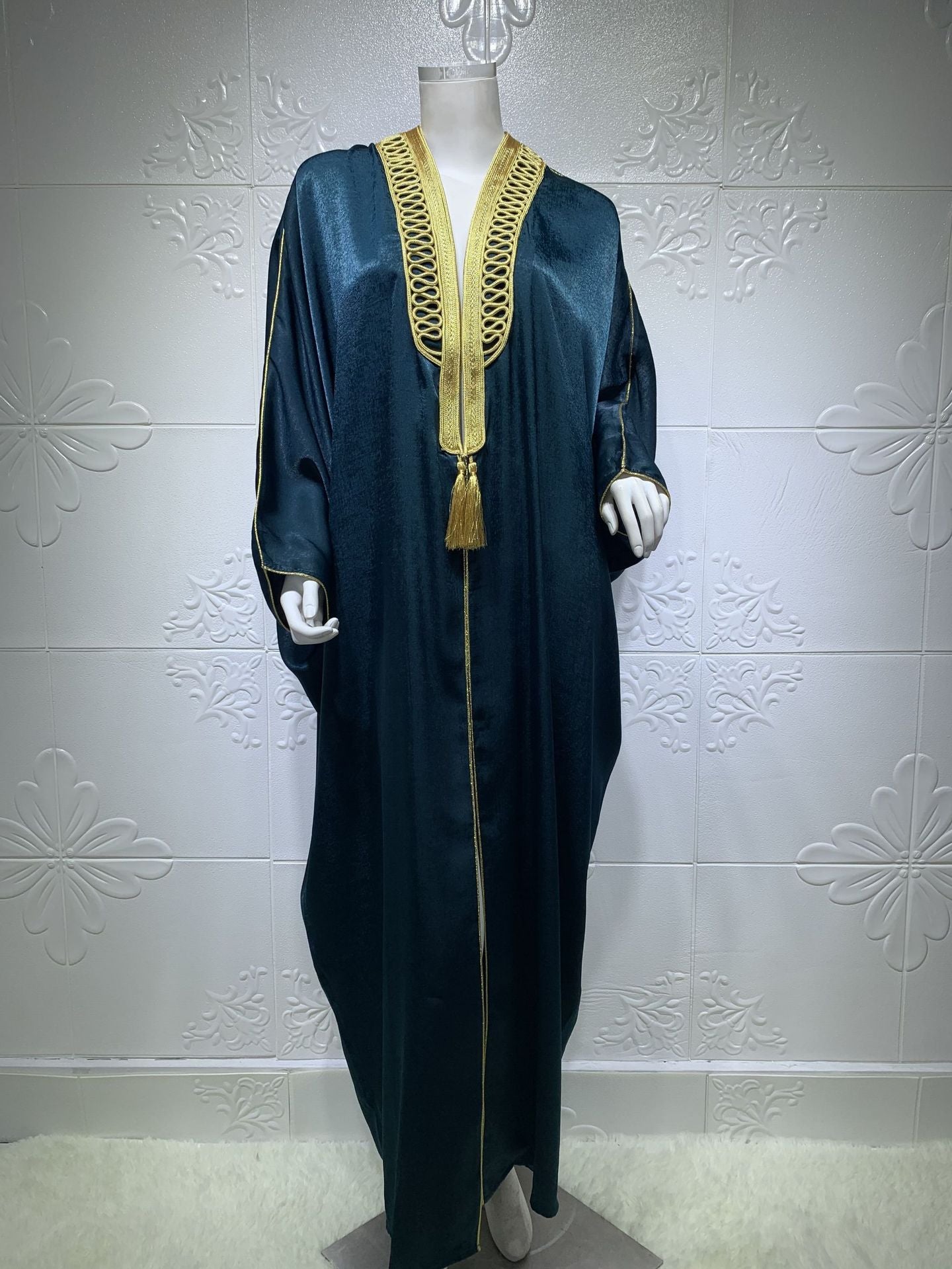 Abayor Women Moroccan Caftan Evening Dress-FrenzyAfricanFashion.com