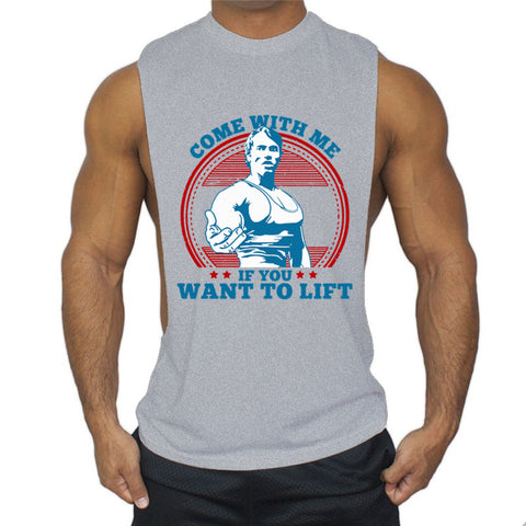 Image of Men's Sleeveless Fitness Sports Vest-FrenzyAfricanFashion.com