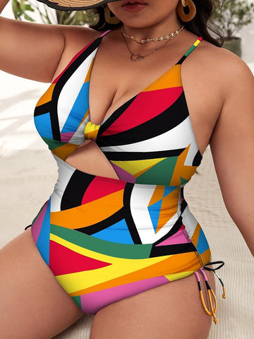 Plus Size Swimwear Women One-piece Push Up Swimsuit One Piece Beachwea –  FrenzyAfricanFashion.com