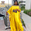 Wedding Traditional Clothing Free Size Bazin Riche Dress-FrenzyAfricanFashion.com