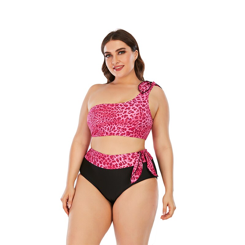 Women Push Up Bikinis Set Swimwear Plus Size High Waist Swimsuit Beachwear-FrenzyAfricanFashion.com