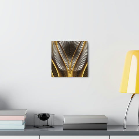 Image of Canvas Prints Wall Art | Bedroom Office Living Room Hallway Designs | Decorative Abstracts | Wall Tiles Black and Gold Decor | Firelin A-FrenzyAfricanFashion.com