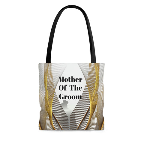 Image of Mother Of The Groom Gift Bag | White Tote | Practical Wedding Gift | Bridal Shower Gifts-FrenzyAfricanFashion.com