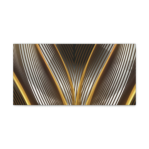 Image of Canvas Prints Wall Art | Bedroom Office Living Room Hallway Designs | Decorative Abstracts | Wall Tiles Black and Gold Decor | Firelin A-FrenzyAfricanFashion.com