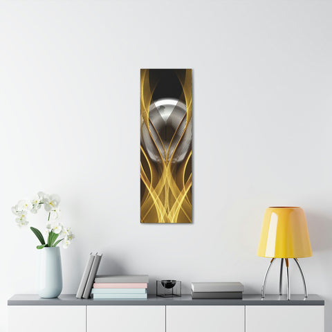 Image of Canvas Prints Wall Art | Bedroom Office Living Room Hallway Designs | Decorative Abstracts | Wall Tiles Black and Gold Decor | Firelin A-FrenzyAfricanFashion.com