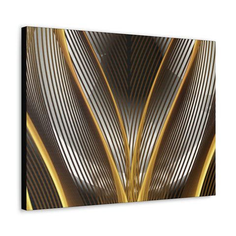 Image of Canvas Prints Wall Art | Bedroom Office Living Room Hallway Designs | Decorative Abstracts | Wall Tiles Black and Gold Decor | Firelin A-FrenzyAfricanFashion.com