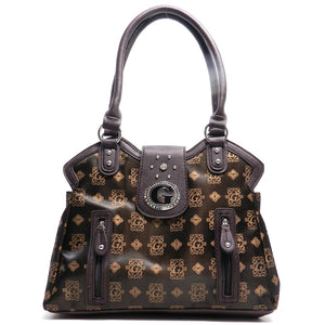 Women's Brown Fashion Handbag-FrenzyAfricanFashion.com