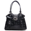 Women's Black Fashion Handbag H001BK-FrenzyAfricanFashion.com
