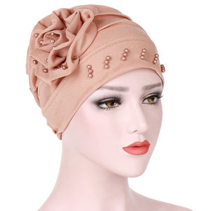 Women's Hijabs Turban Elastic Head Cap Scarf-FrenzyAfricanFashion.com