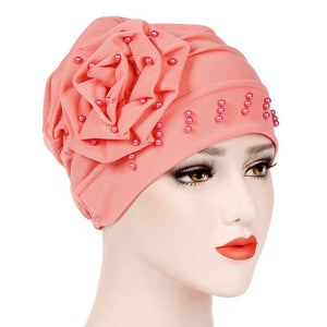 Women's Hijabs Turban Elastic Head Cap Scarf-FrenzyAfricanFashion.com