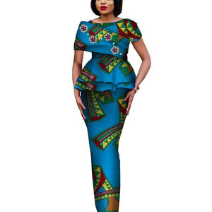 Fashion African Elegant Tops and Long Skirt Bawa Style #1-FrenzyAfricanFashion.com