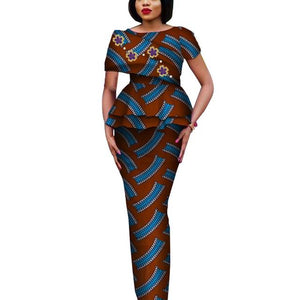 Fashion African Elegant Tops and Long Skirt Bawa Style #1-FrenzyAfricanFashion.com