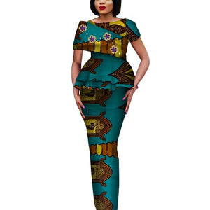 Fashion African Elegant Tops and Long Skirt Bawa Style #1-FrenzyAfricanFashion.com