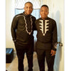 Dashiki African men clothes bazin riche African dress for men 2 two piece suits-FrenzyAfricanFashion.com