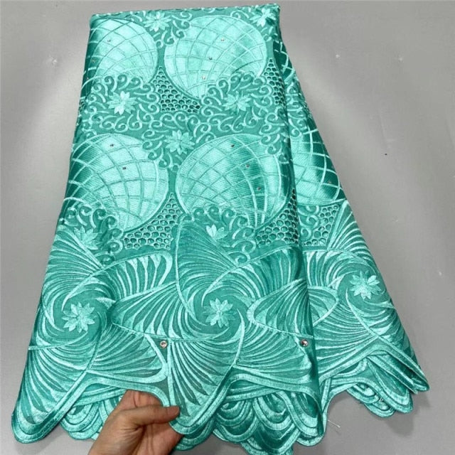 lace fabric swiss voile lace cotton-FrenzyAfricanFashion.com