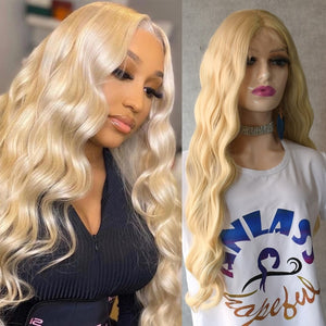 Ginger Orange Lace Front Wig Loose Wave T Lace Wig For Black White Women-FrenzyAfricanFashion.com