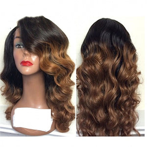 Ginger Orange Lace Front Wig Loose Wave T Lace Wig For Black White Women-FrenzyAfricanFashion.com