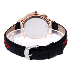 Wholesale Colorful Leather Men and Women Unisex Wrist Watches-FrenzyAfricanFashion.com