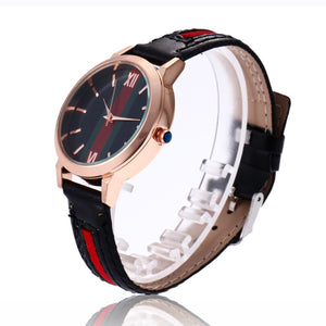 Wholesale Colorful Leather Men and Women Unisex Wrist Watches-FrenzyAfricanFashion.com