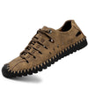 Dallas Genuine Leather Men Sandals Casual Outdoor Shoes-FrenzyAfricanFashion.com