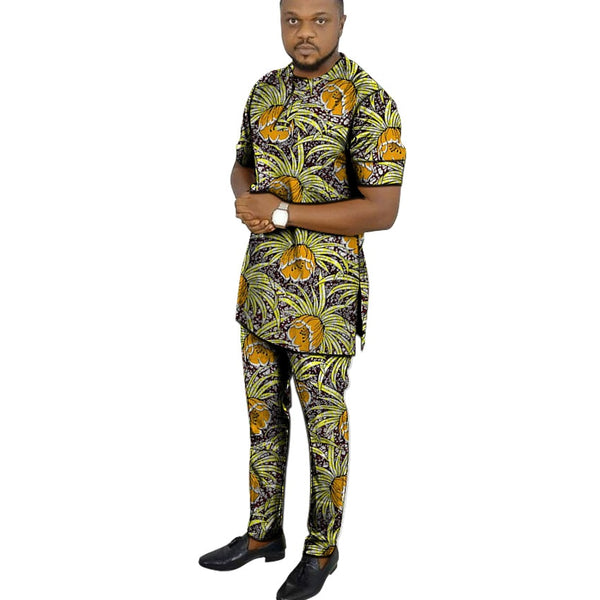 Benino Afrik African Print Men Clothing Set – FrenzyAfricanFashion.com