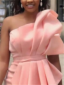 Women Tube Top Dress Bodycon Ruffled Short Dress-FrenzyAfricanFashion.com